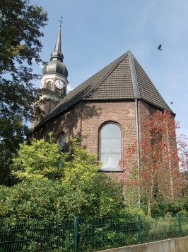 Hamminkeln-Ringenberg : Hauptstraße, evangelische Kirche Ringenberg